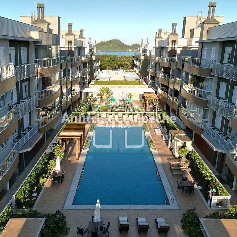 Studio Condomínio Club de Frente Mar Campeche