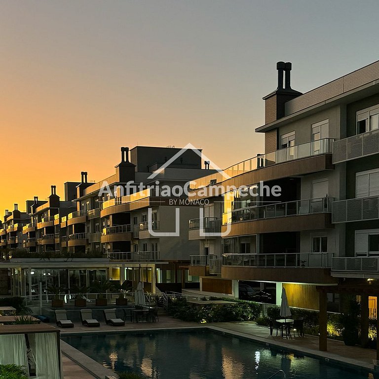 Studio Condomínio Club de Frente Mar Campeche