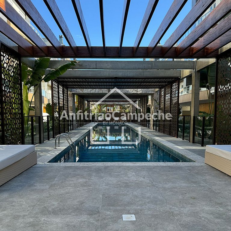 Studio Condomínio Club de Frente Mar Campeche