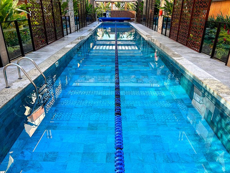 Studio Condomínio Club de Frente Mar Campeche