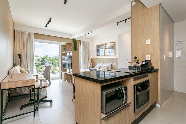 Studio Condomínio Club de Frente Mar Campeche